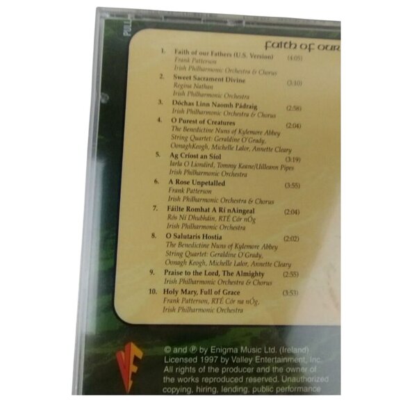 Faith Of Our Fathers II CD Classic Religious Anthems Of Ireland With Hymn Bookle - Picture 3 of 4